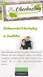 Mobile Screenshot of oberhasling.at